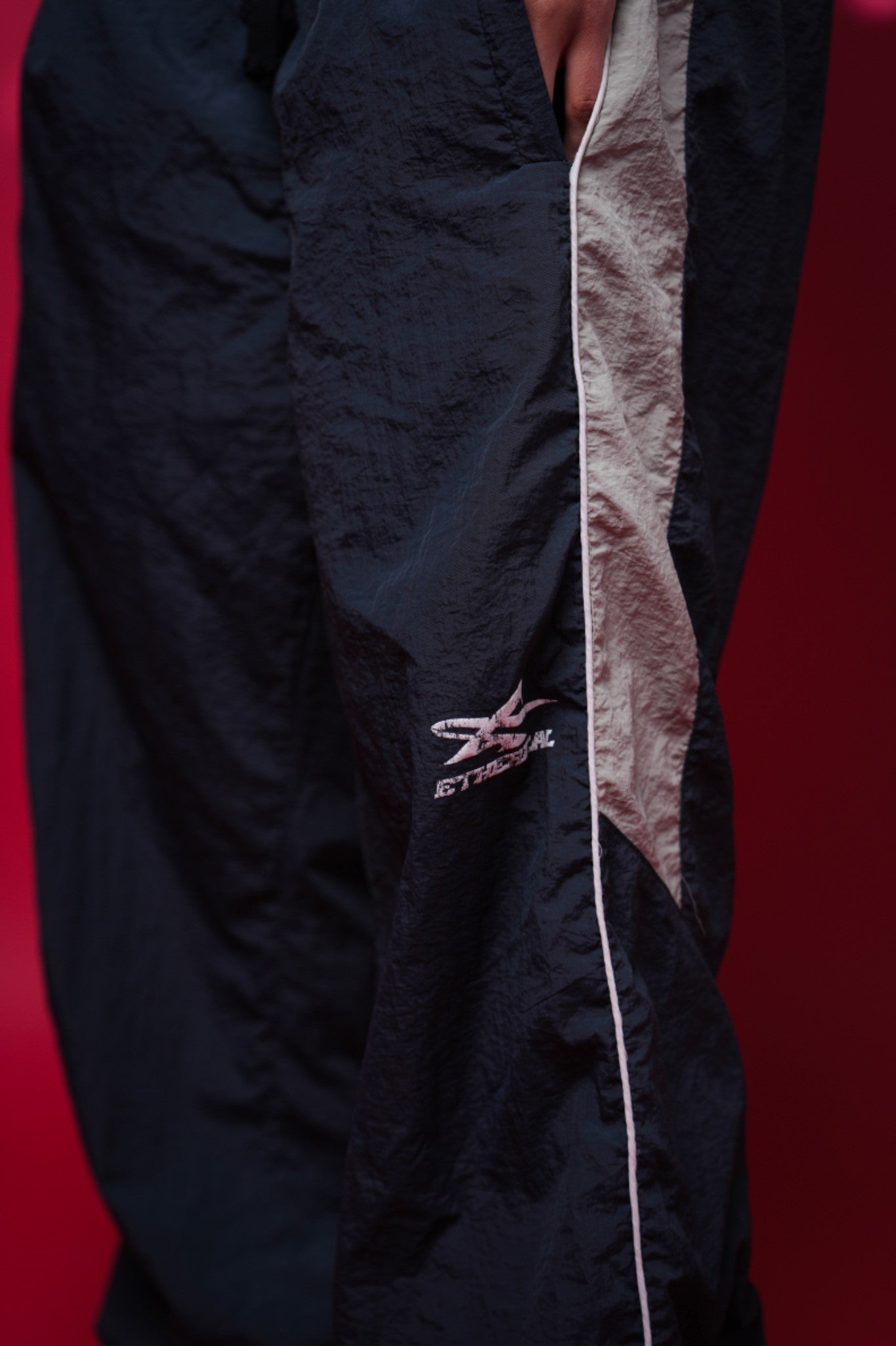 EA Nylon Sweatpants(Navy Blue)